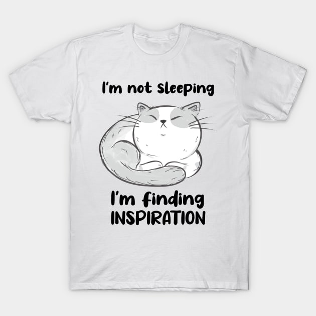 Finding Inspiration T-Shirt by Chonkypurr